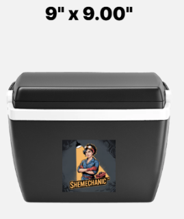 SheMechanic ™ Tool Box Sticker